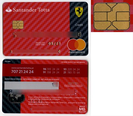 Banco Santander Totta Ferrari MasterdCard 2017-05 GyD Iberica