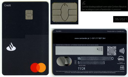Banco Santander Totta MasterCard 2021-06