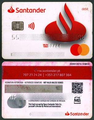 Banco Santander Totta MasterCard 2019-10 (GyD)