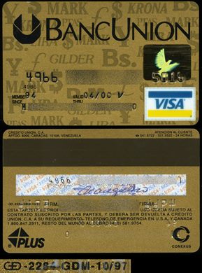 Banco Union Visa 1997-10