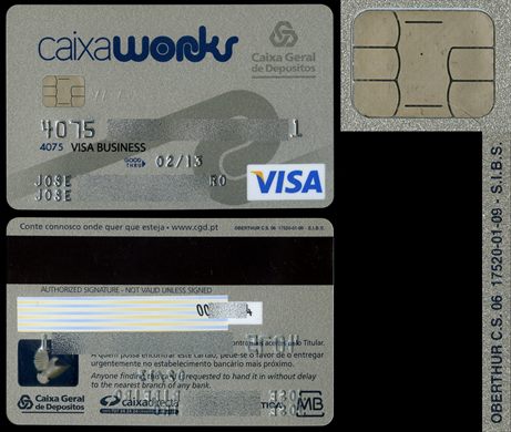 Caixa Geral de Depositos caixaworks Visa 2009-01