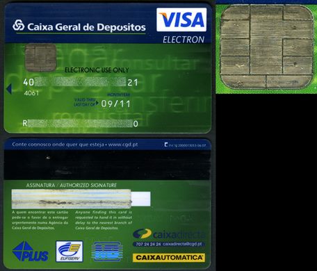 Caixa Geral de Depositos Visa electron 2011-09