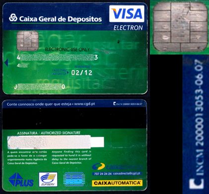 Caixa Geral de Depositos Visa electron 2012-02