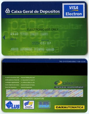 Caixa Geral de Depositos Visa electron 2012-04