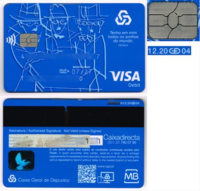 Caixa Geral de Depositos Visa debit 2027-07