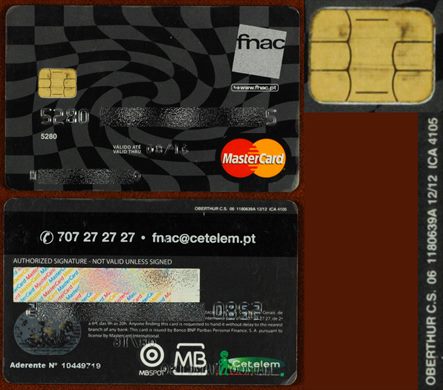 Fnac cetelem MastrerCard 2016-08