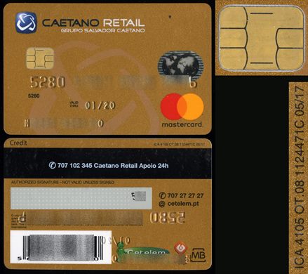 Caetano Retail Cetelem MasterCard 2017