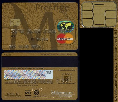 Millennium BCP Prestige MasterCard Gold 2014-01