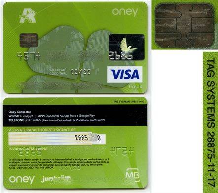 Auchan Jumbo oney Visa 2022-02