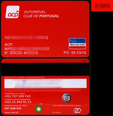 Automovel Club de Portugal 518P0