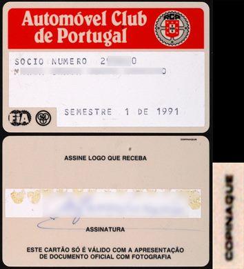 Automovel Club de Portugal 1991-S1