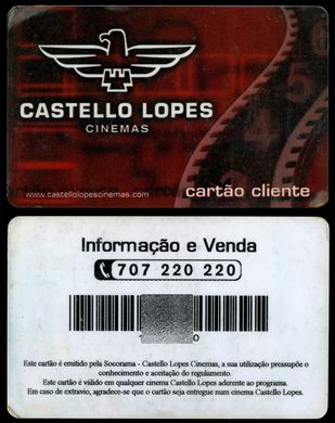 Castello Lopes Cinemas - Cartao cliente