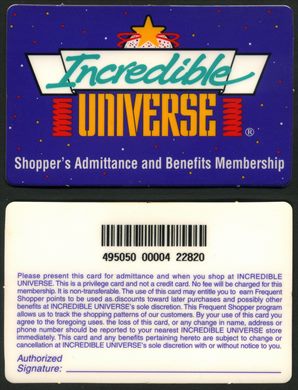 Incredible Universe