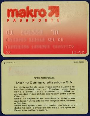 Makro Pasaporte 1992