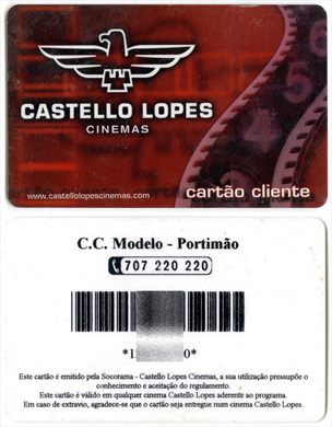 Castello Lopes Cinemas - Cartao cliente