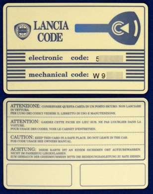 Lancia Code