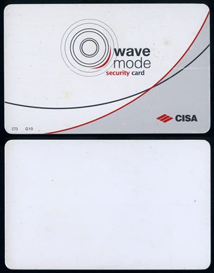 CISA Wave mode security card