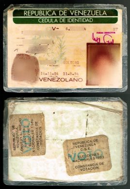 Republica de Venezuela - Cedula de Identidad