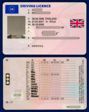 UK Driving Licence