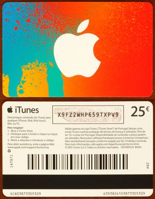 Apple iTunes 25Eur