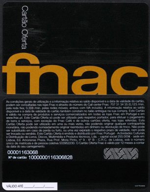 fnac - cartao oferta 4