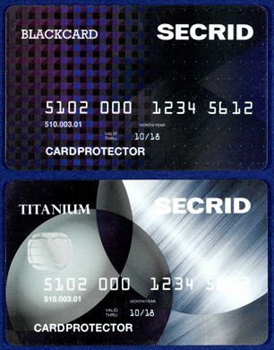 Secrid cardprotector Blackcard