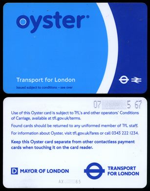 National Rail Oyster