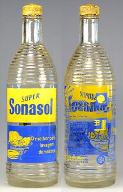 Sonasol - garrafa de vidro