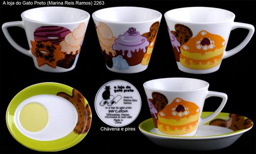 Chavena de cafe (A Loja do Gato Preto - Marina Reis Ramos)