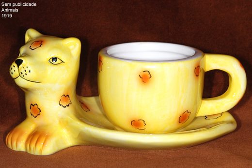 Chavena de cafe - Animais