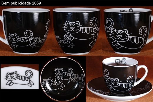 Chavena de cafe - Animais