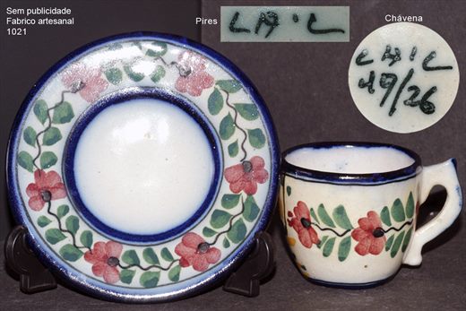 Chavena de cafe (Artesanal) (Flores)