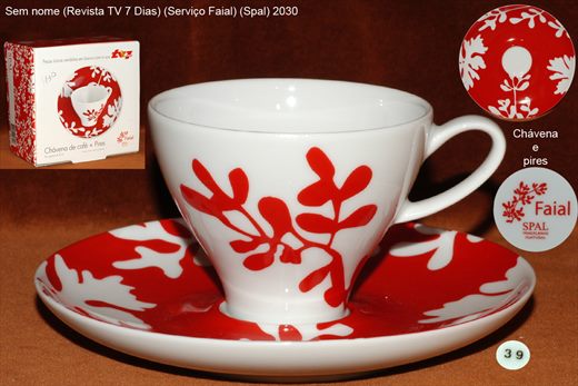 Chavena de cafe (Revista TV 7 Dias) (Sevico Faial) (Spal)