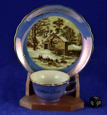 Currier-Ives (azul)
