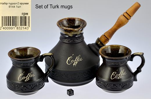 Conjunto turco para cafe