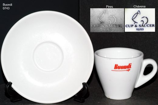 Buondi logo 2 (Branca) (Cup-Saucer - 10.02 10.03)