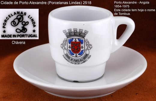 Cidade de Porto Alexandre Angola (Porcelanas Linda)