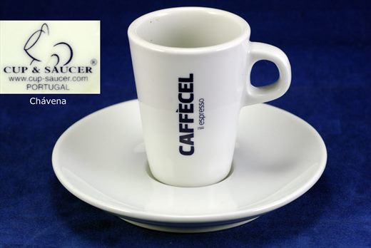 Caffecel (cup-saucer)