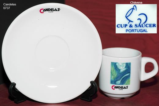 Candelas collection (Azul e verde) (Cup-Saucer)