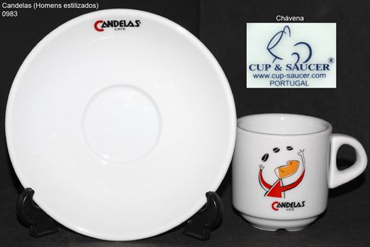 Candelas collection (Homens estilizados) (Cup-Saucer)