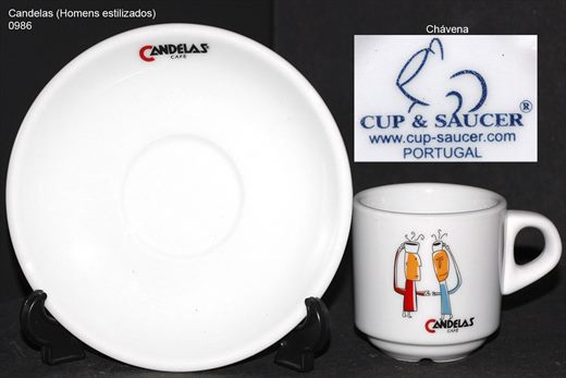 Candelas collection (Homens estilizados) (Cup-Saucer)