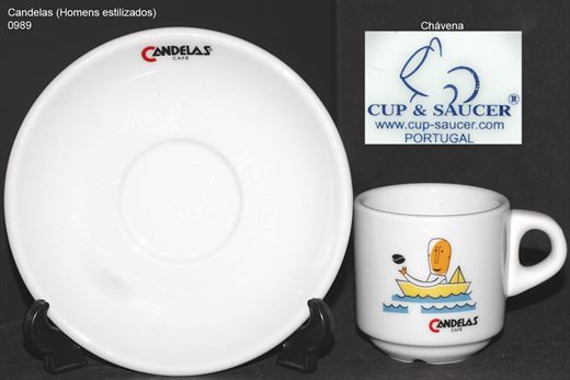 Candelas collection (Homens estilizados) (Cup-Saucer)