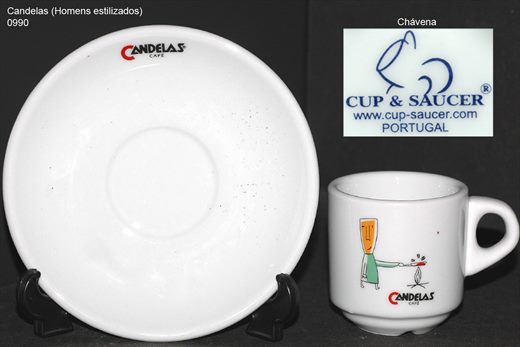 Candelas collection (Homens estilizados) (Cup-Saucer)