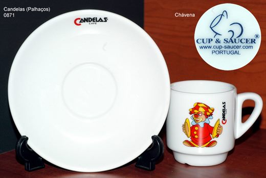 Candelas collection (Palhacos) (Cup-Saucer)