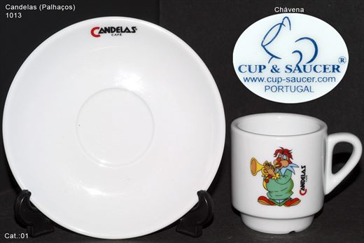Candelas collection (Palhacos) (Cup-Saucer)