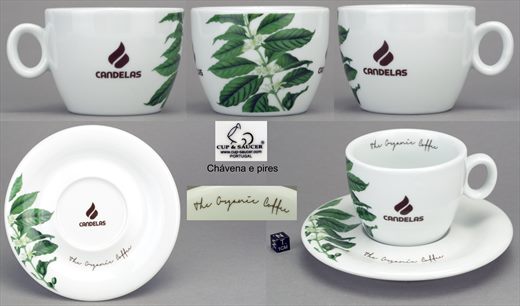 Candelas Cafe Organico. (Cup And Saucer)