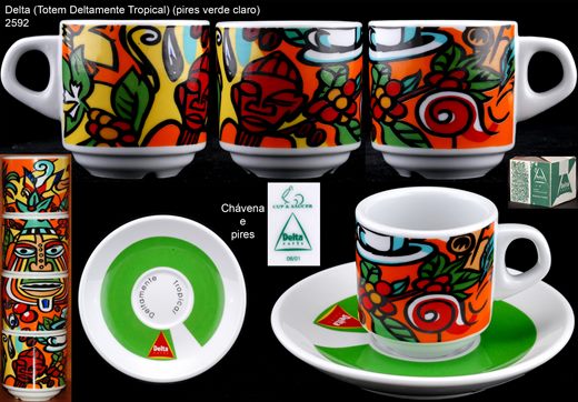 Delta Collection (Deltamente Tropical -Totem-) (Cup-Saucer)