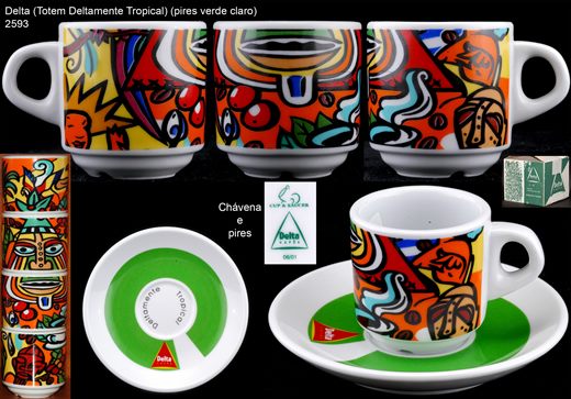 Delta Collection (Deltamente Tropical -Totem-) (Cup-Saucer)