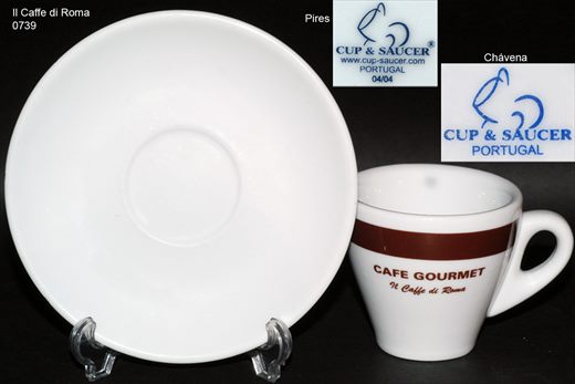 Il Caffe di Roma (Cup-Saucer)