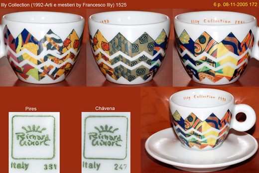 Illy Collection (1992-Arti e mestieri by Francesco Illy) (Richard Ginori)